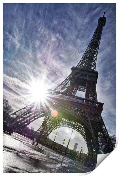 Paris in the spring time Print by Scott Anderson