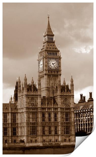 Big Ben Print by Scott Anderson