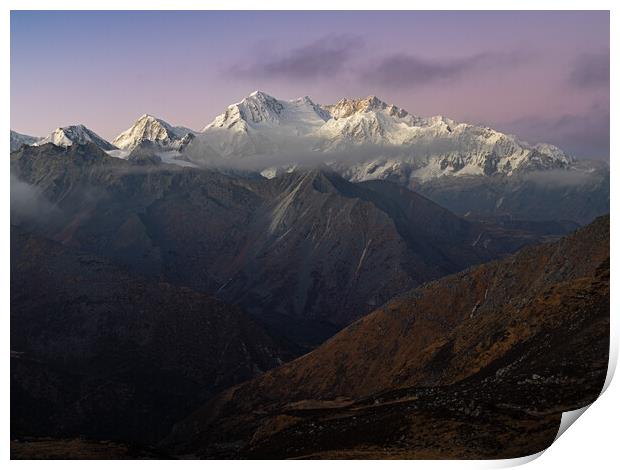 Kangchenjunga Print by Andy Armitage