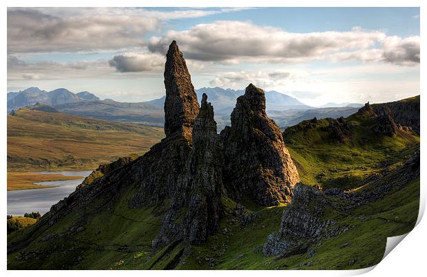 The Old Man of Storr Print by Stuart Blance
