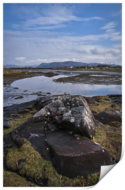 Kentra Bay, West Scotland Print by Dan Ward