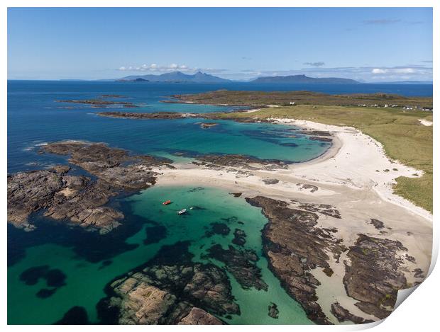 Sanna Bay Beach Print by Dan Ward