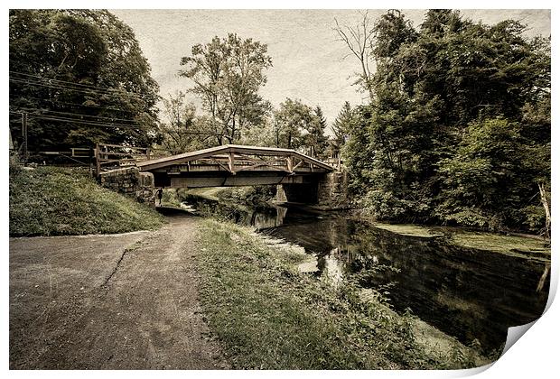  Delaware Canal Print by Tom and Dawn Gari