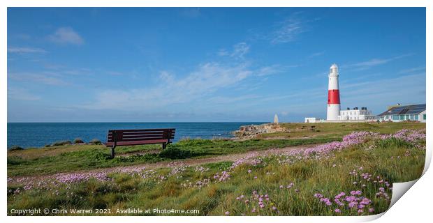 Outdoor oceanbeach Print by Chris Warren