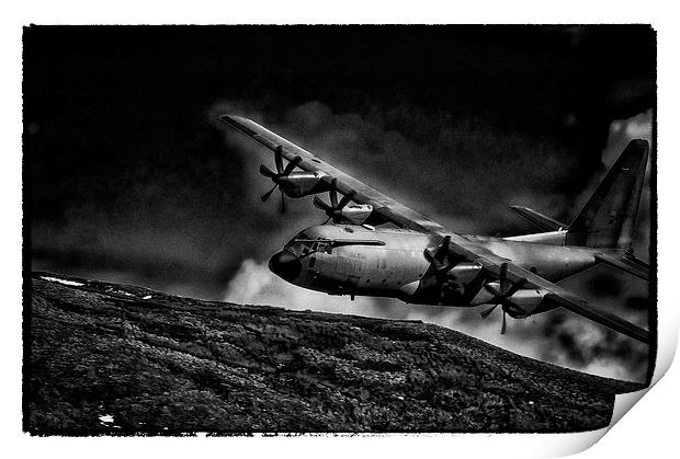 C130 Print by Andrew chittock