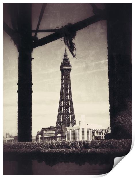 Blackpool  Print by Victor Burnside