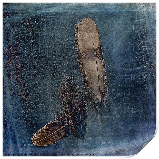 Birds of a Feather Print by Randi Grace Nilsberg