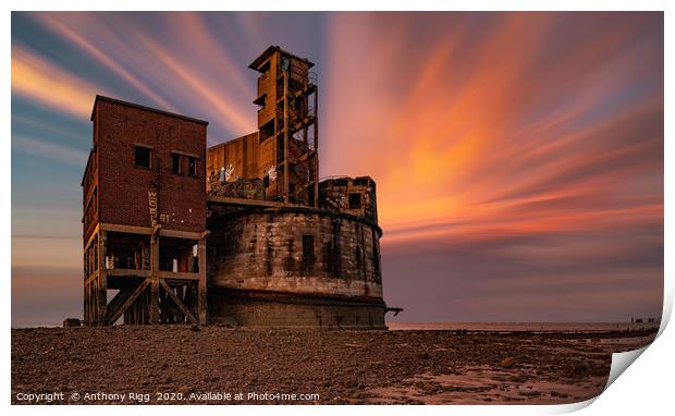 Grain Battery  Print by Anthony Rigg
