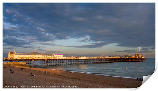 Brighton Pier  Print by Robert Strachan