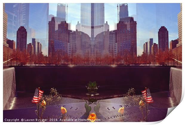 9/11 Print by Lauren Bywater