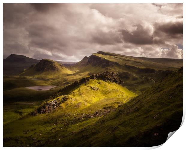Classic view from the Quiraing Print by Kevin Ainslie