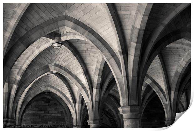 The Cloisters Print by Dave Bowman