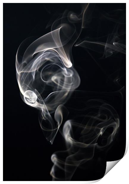 Smoke Trails Print by Sarah Pymer