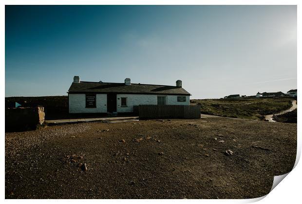 Land's End, Cornwall Print by John Ly