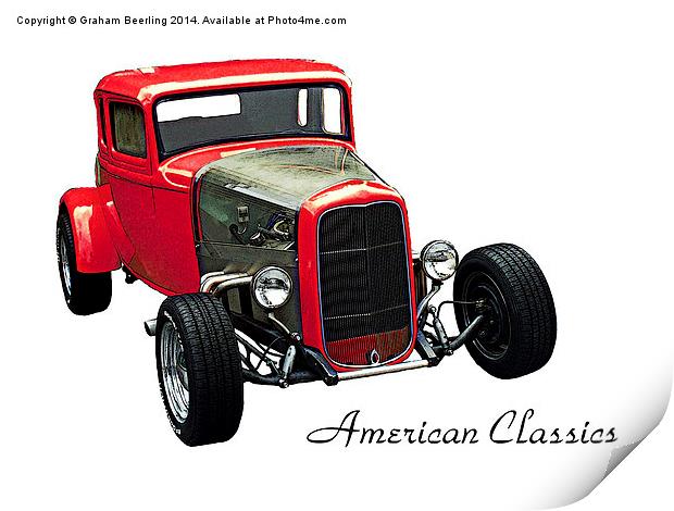 American Classics Print by Graham Beerling