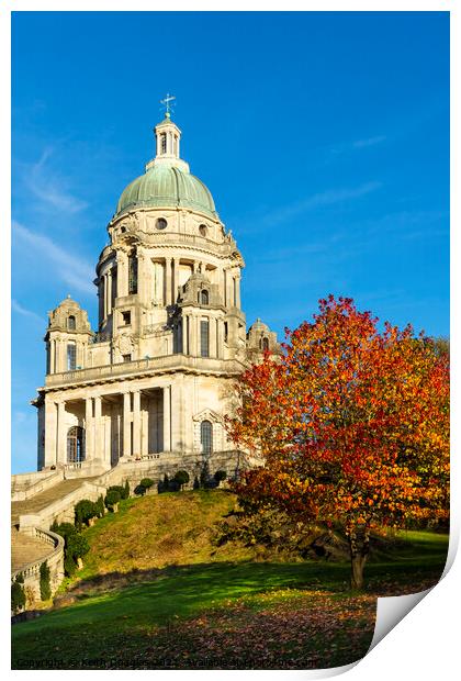 Ashton Memorial, Williamsons Park, Lancaster Print by Keith Douglas