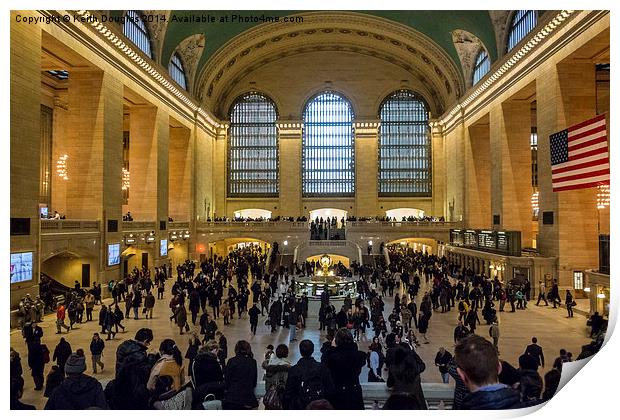  Grand Central Station Print by Keith Douglas