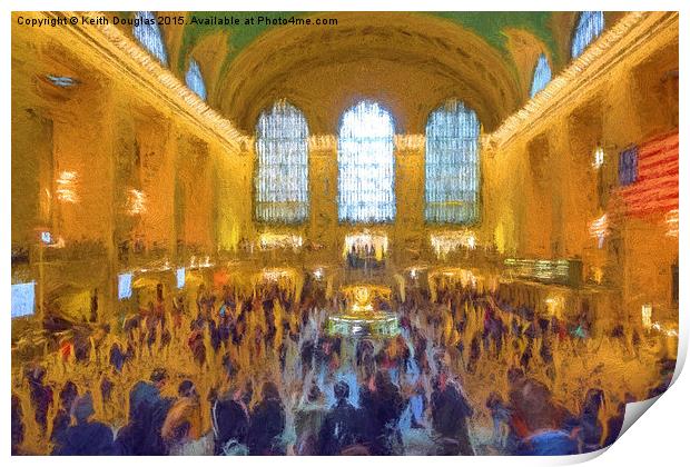  Grand Central Terminal Print by Keith Douglas