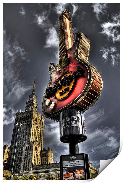  Warsaw Rocks!  Print by Lorraine Paterson