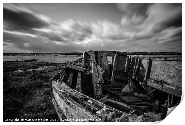 The Manningtree Front Collection 4 Print by matthew  mallett