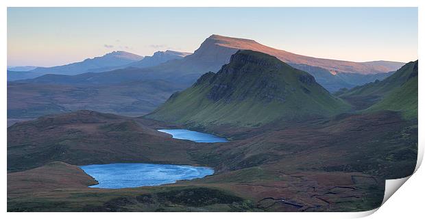 The Trotternish Ridge Sunset Print by Andy Redhead