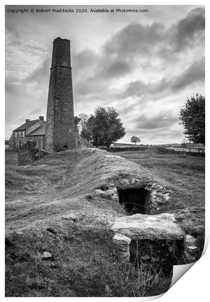 Magpie Mine Print by Robert Maddocks