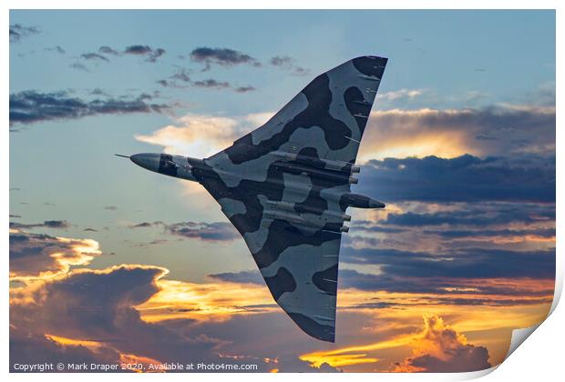 Vulcan after the Sortie Print by Mark Draper