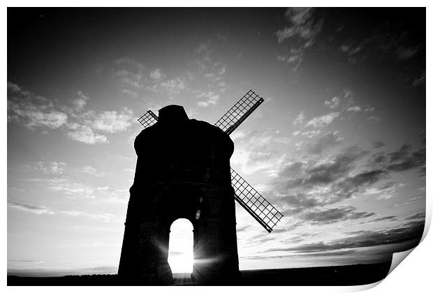 Chesterton Windmill Print by Colin Brittain