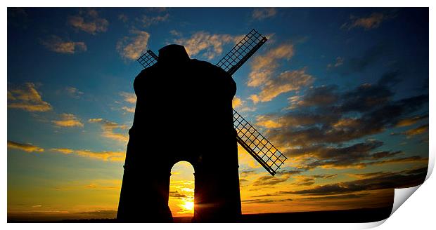 Chesterton Windmill Print by Colin Brittain