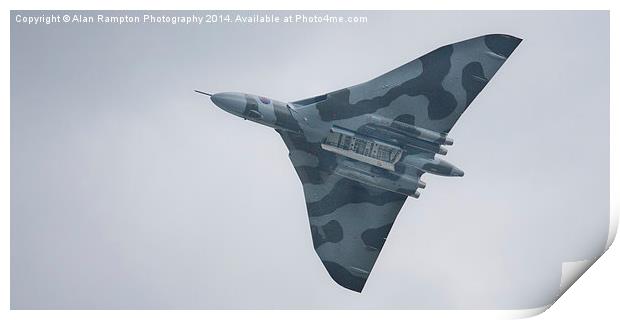  Vulcan To The Sky, bombing run Print by Alan Rampton Photography