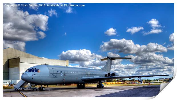 RAF Vickers VC-10 Print by Chaz Gelder