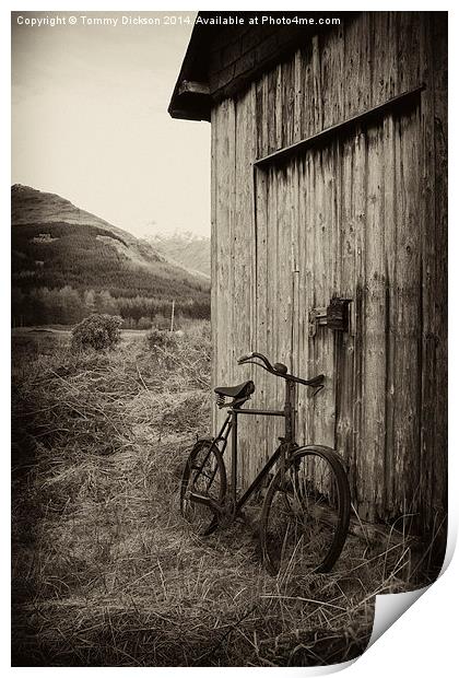 Rustic Charm Print by Tommy Dickson