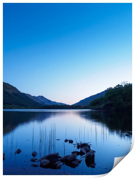 Loch Voil, The Trossachs, Scotland. Print by Tommy Dickson