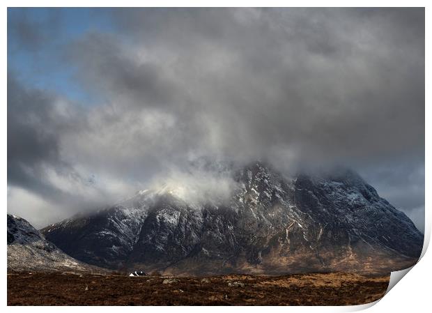 Majestic Buachaille Etive Mor Print by Tommy Dickson