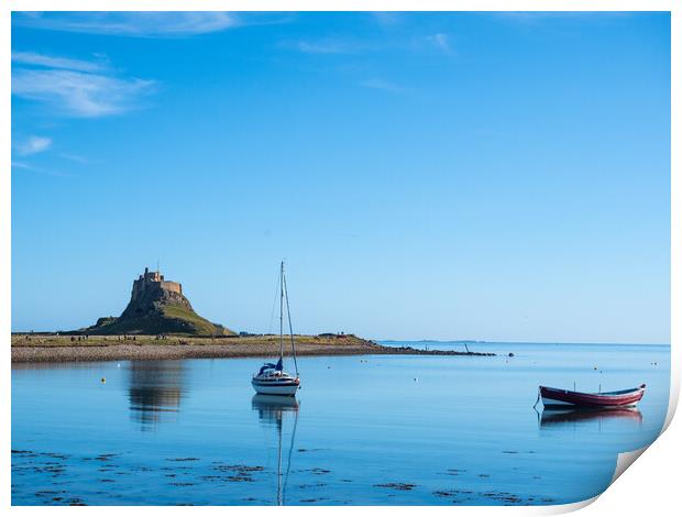 Lindisfarne. Print by Tommy Dickson