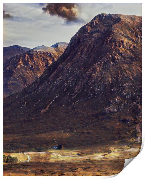 Buachaille Etive Mor - Digital Art Print by Tommy Dickson