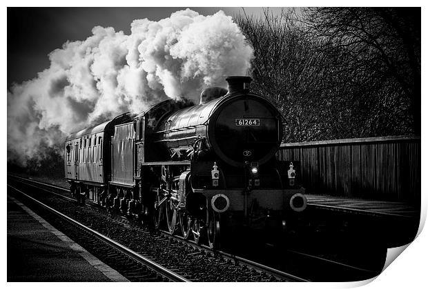  Steam Train Print by Darren Eves