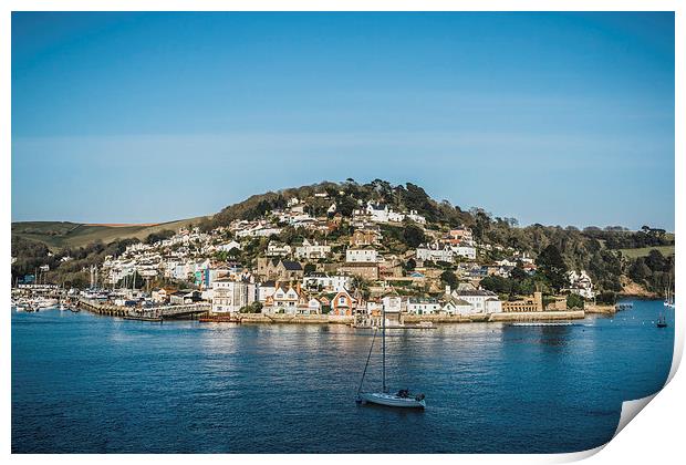 Dartmouth Harbour Print by Rhys Parker