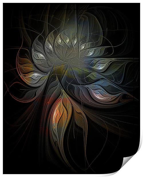 Soft Metalics Print by Amanda Moore