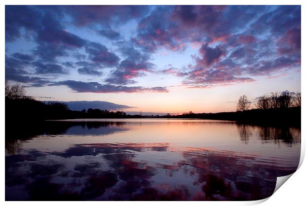 Whitlingham Broad Print by Mike French