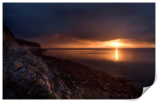 Clevedon, Somserset Print by Mike French