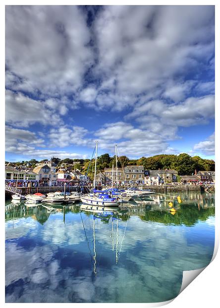 Padstow Harbour Print by Mike Gorton