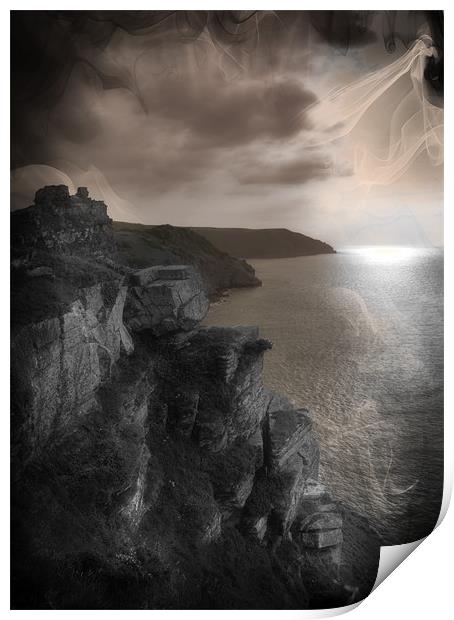 Spirits of Valley of The Rocks Print by Mike Gorton