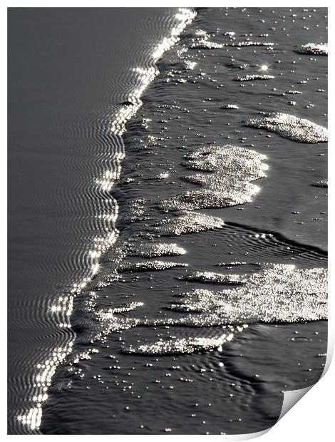 Seashore Ripples Print by Mike Gorton