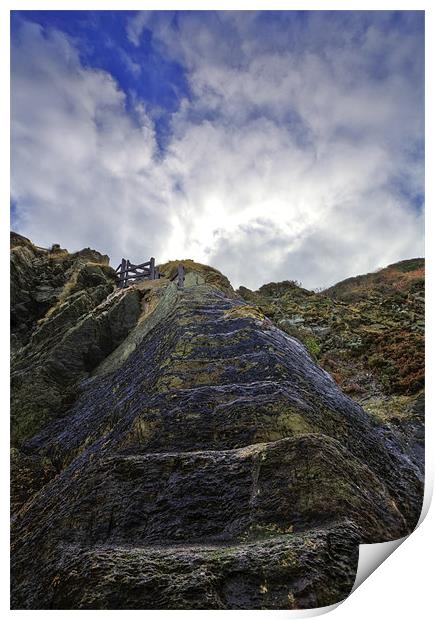 Stairway To Heaven Print by Mike Gorton