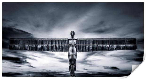 The Angel of the North Print by Guido Parmiggiani