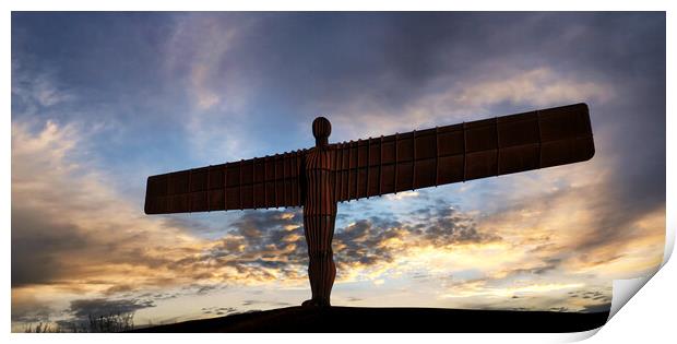 The Angel of the North Print by Guido Parmiggiani