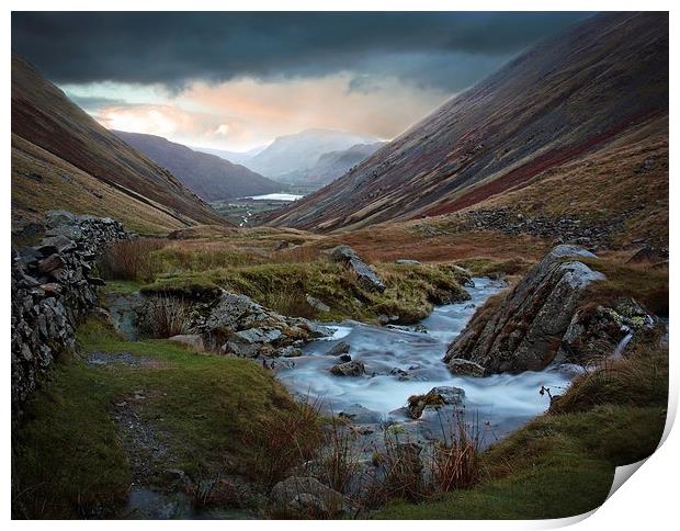 Kirkstone Pass,Lake District Print by Ceri Jones