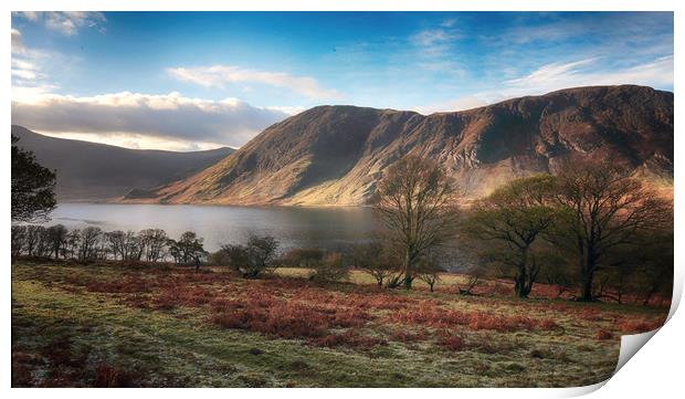 Crummock Water Print by Ceri Jones