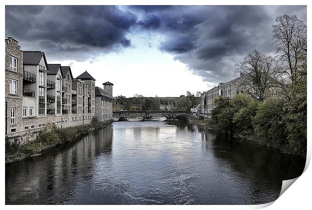 kendal  cumbria lake district Print by mark lindsay